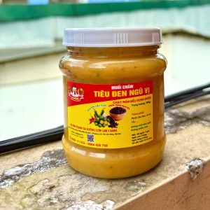 Muối Chấm Tiêu Đen Ngũ Vị 3 Sang